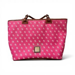 Dooney & Bourke Gretta Leisure Shopper Tote Bag (Pink)